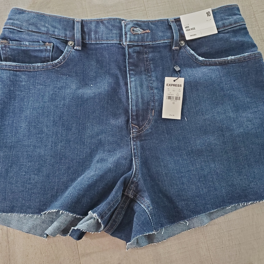 Express shorts new size 10